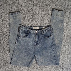 Bullhead Denim Co. Acid Wash High-Rise Jeggings